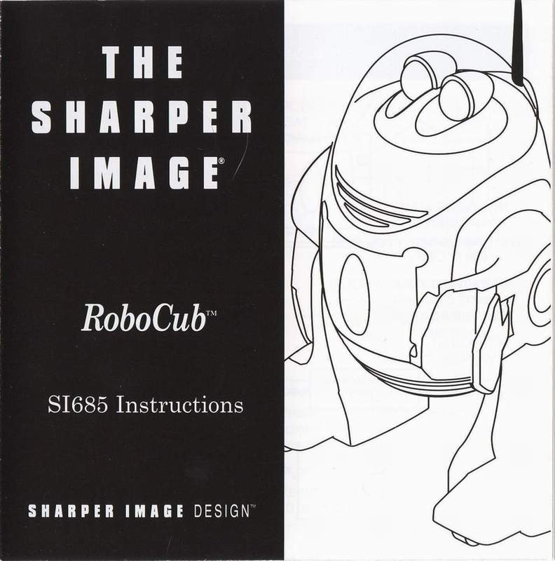 RoboCub by Sharper Image - The Old Robot's Web Site