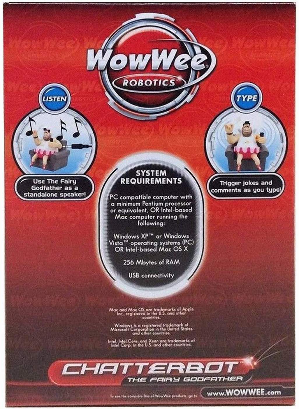 Details about   WowWee Robotics Fairy Godfather Chatterbot 