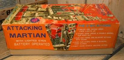 Attacking Martian Robot