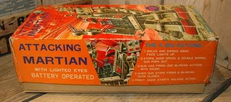 Attacking Martian Robot