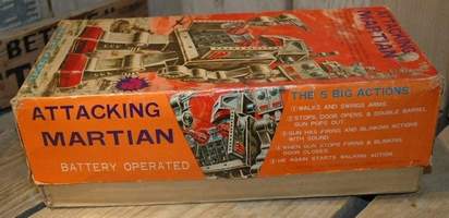 Attacking Martian Robot