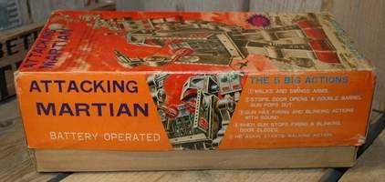 Attacking Martian Robot