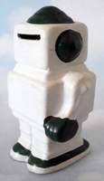 Ceramic Robot Bank
