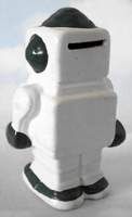 Ceramic Robot Bank