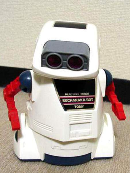 昭和レトロ　トミー　スチャラカボット　リアクションロボット　ホワイト 希少 昭和レトロ トミー スチャラカボット リアクションロボット