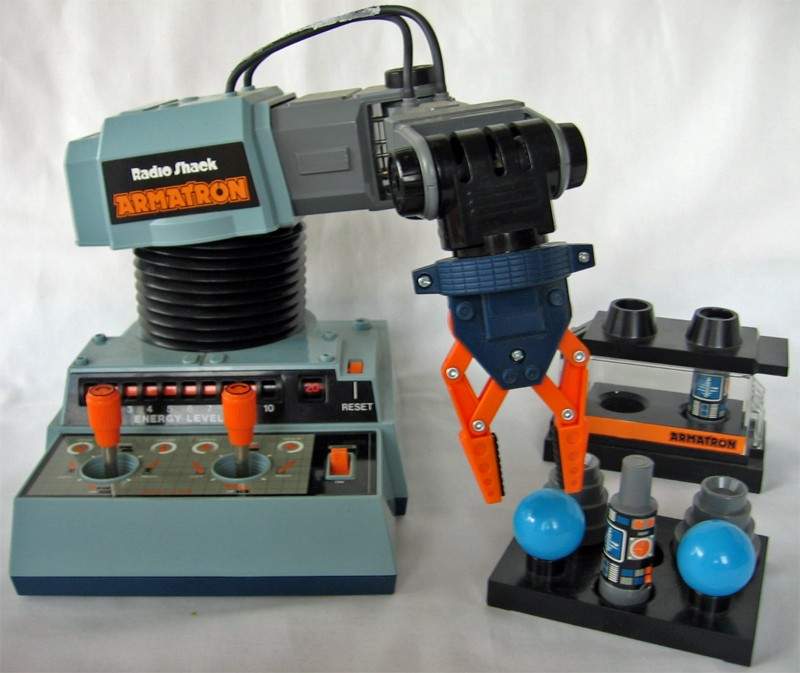 RARE Vintage Radio Shack Armatron Robot Arm Fully Tested & Working Tandy Tomy VG 