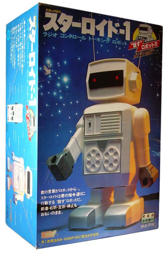 STAROID-I Radio Control Talking Robot - The Old Robots Web Site