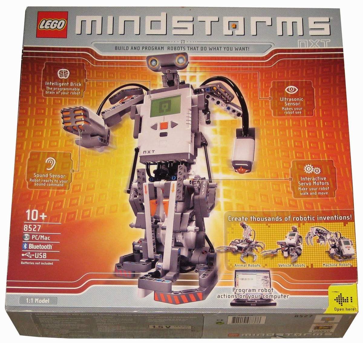 sagde grad absurd Lego Mindstorms-NXT Small Robots - The Old Robot's Web Site
