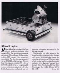 Scorpion Robot by Rhino