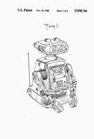 Stanley The Robot Patent Des. 298,766
