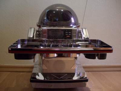 Omnibot 5402 Silver Robot