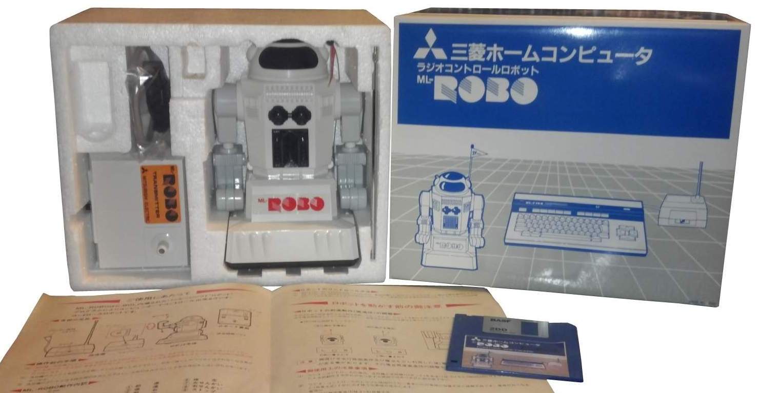 MSX ML-ROBO Radio Control Robot by Mitsubishi - The Old Robots Web 
