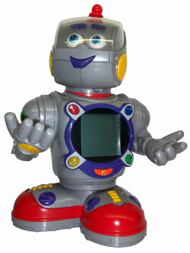 Fisher Price Kasey The Kinderbot Interaction Learning Robot With New Cartridge 