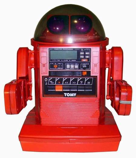 Omnibot 5402 Red Robot