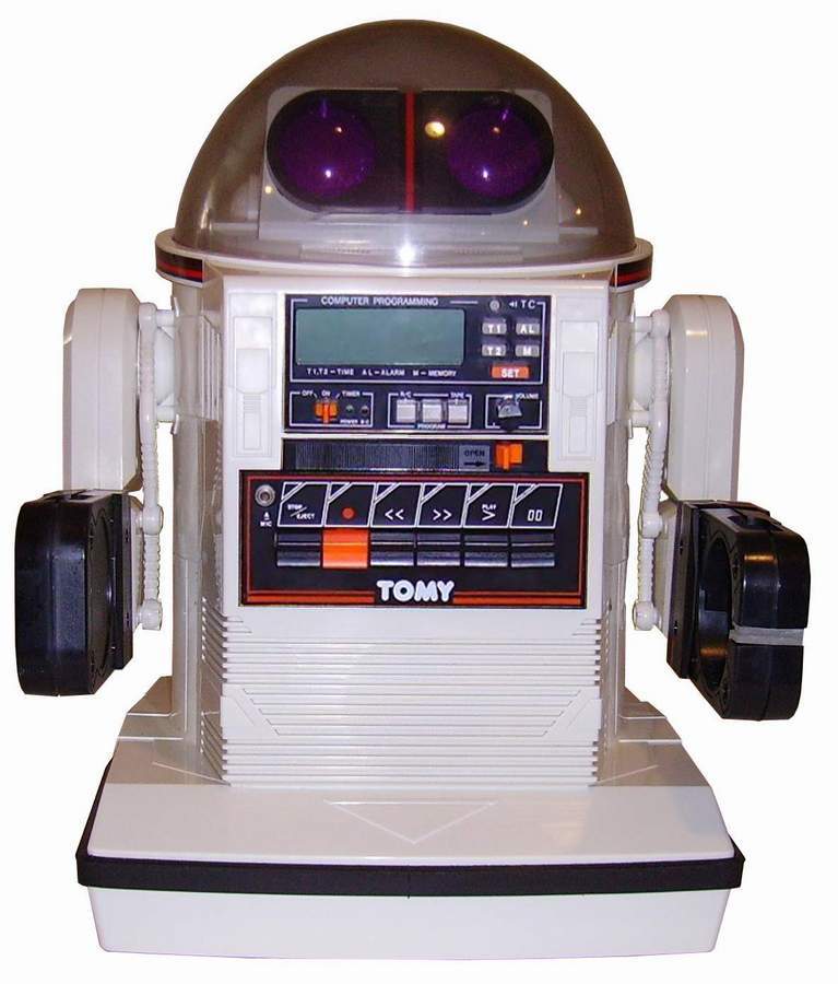 RC/ Tape Player Cassette Robot *See Description Details about   1984 Tomy Omnibot 5402 Robot 