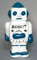 Ceramic Robot Bank