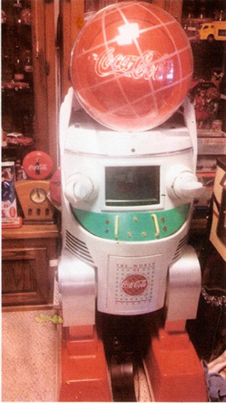 World of Coke CocaCola Robot The Old Robots  Site