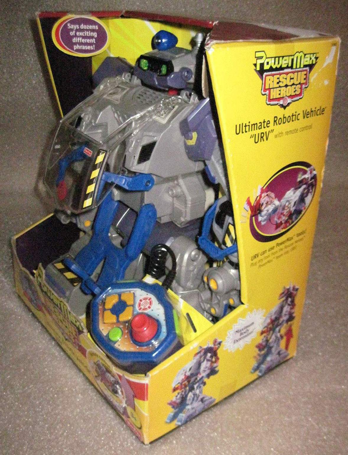 PowerMax Rescue Heroes Robot Ultimate Robotic Vehicle. The Old Robots