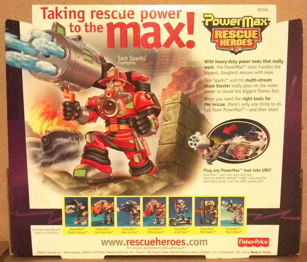 PowerMax Rescue Heroes Robot Ultimate Robotic Vehicle. The Old Robots