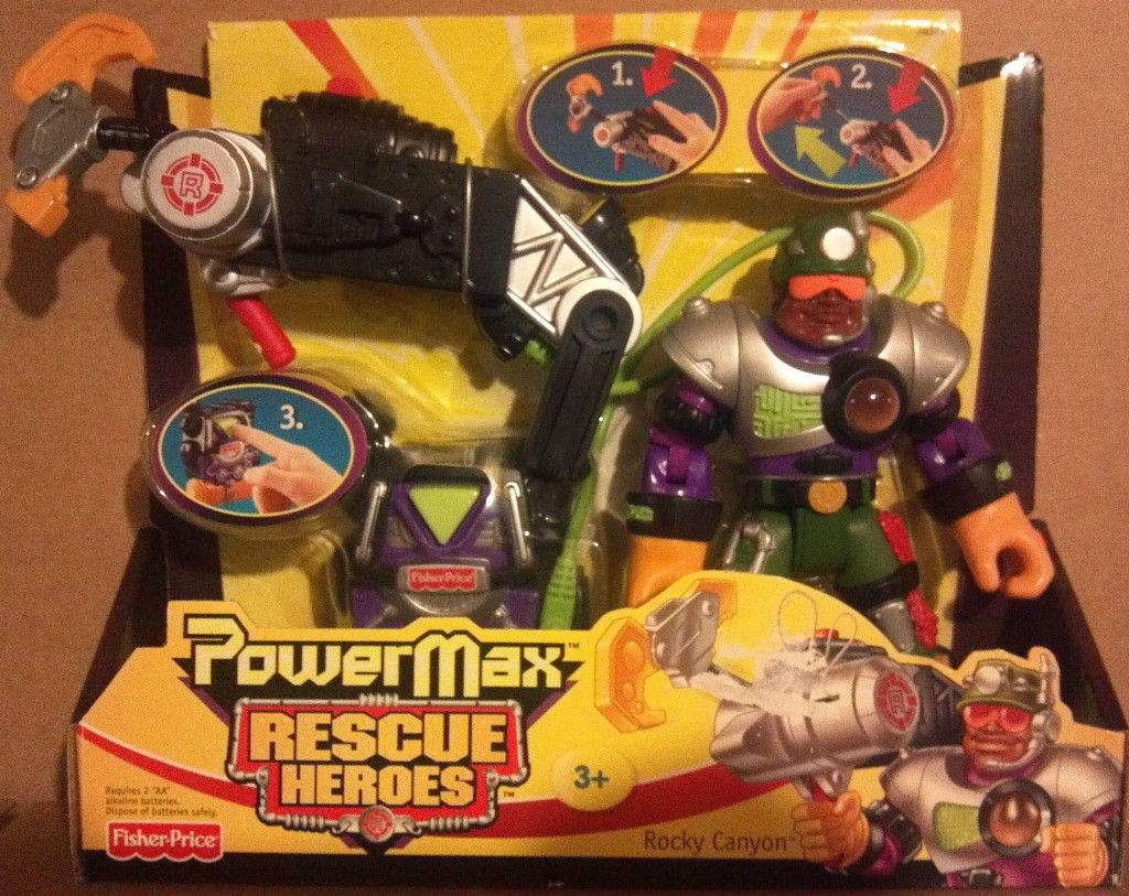PowerMax Rescue Heroes Robot Ultimate Robotic Vehicle. The Old Robots