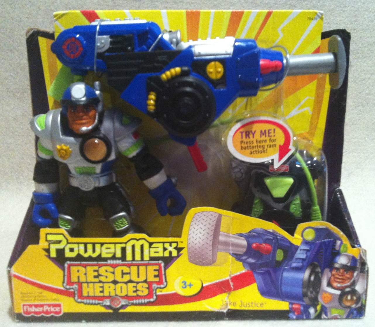 PowerMax Rescue Heroes Robot Ultimate Robotic Vehicle. The Old Robots