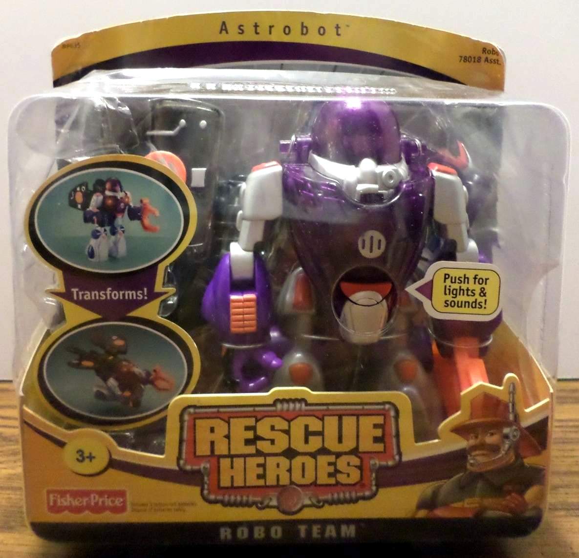 PowerMax Rescue Heroes Robot Ultimate Robotic Vehicle. The Old Robots