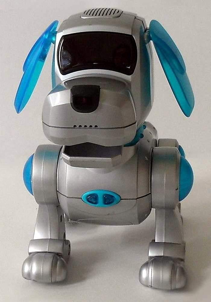 Replacement Poo-Chi Interactive Robot Dog Bone Tiger Poochi 102 Dalmatians Blue 