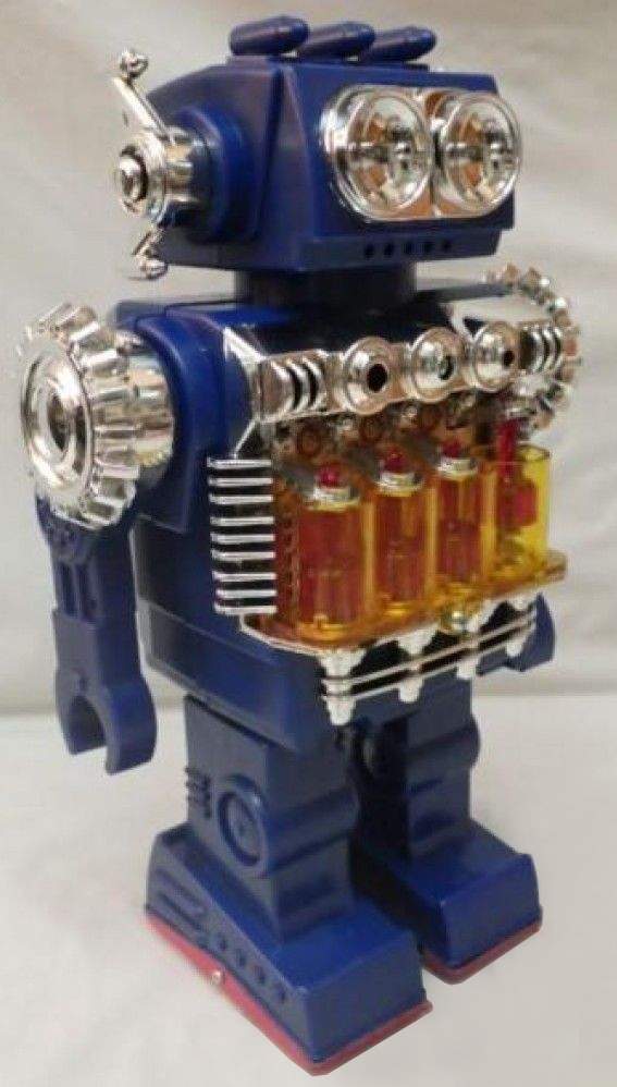 Smoking Engine Robot by S.H. H0rikawa - The Old Robots Web Site