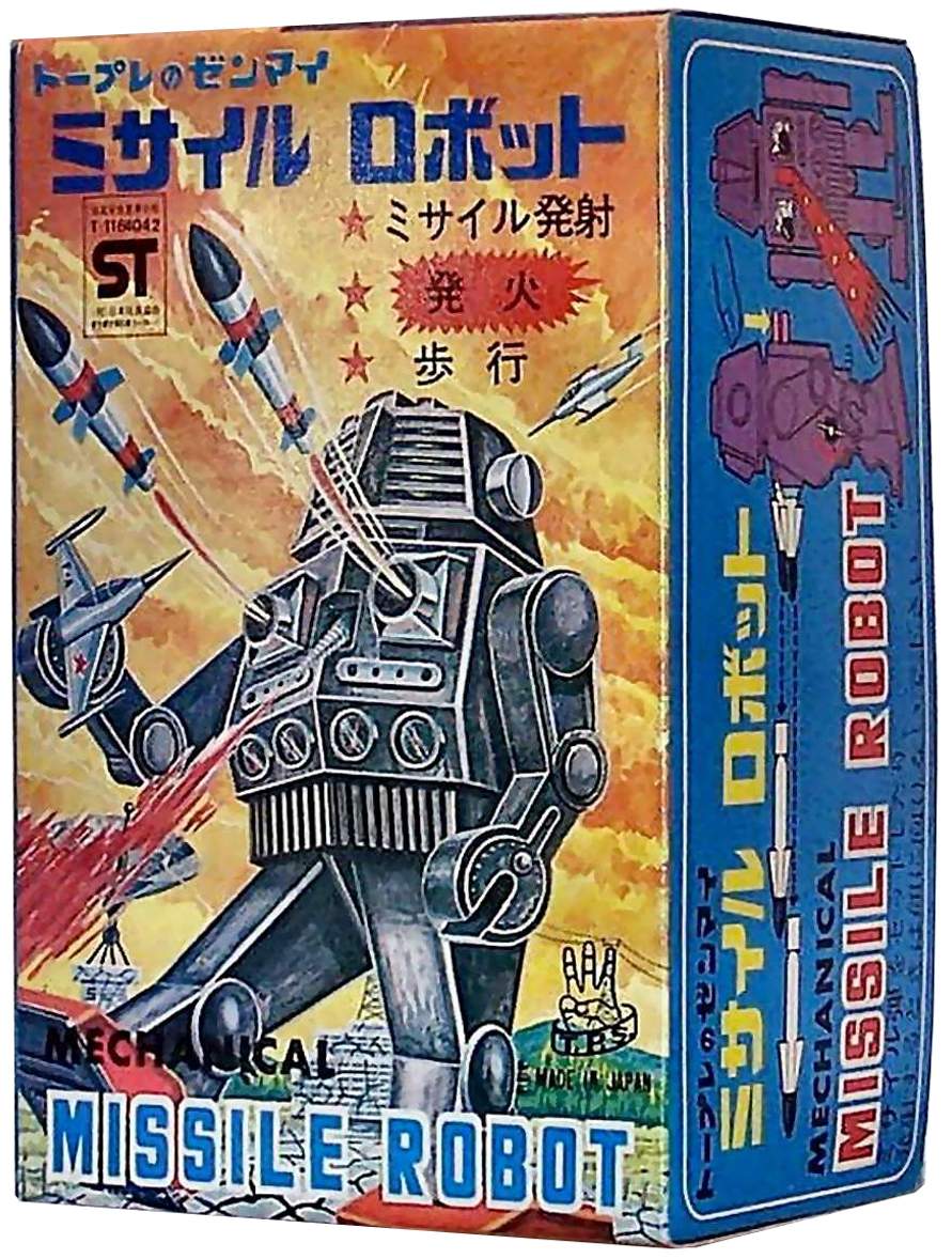 Mechanical Missile Robot by T.P.S. - The Old Robots Web Site