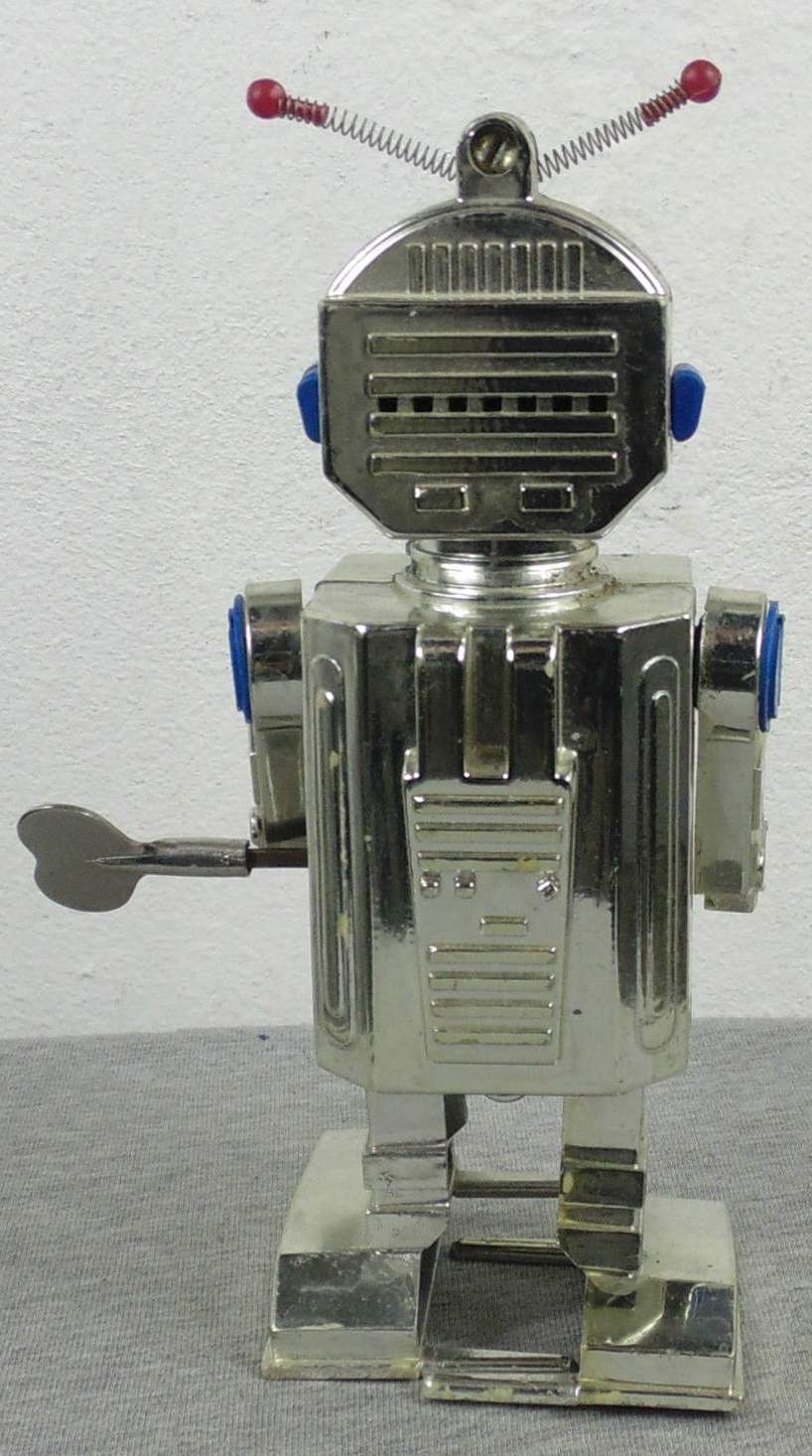 Russian Windup Space Robot Toy by Clockwork - The Old Robots Web Site