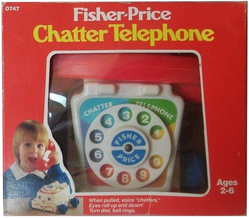 Fisher-Price Chatter Telephone - The Old Robot's Web Site